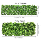 Expandable artificial privacy fence