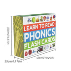 Phonics Flashcards - Learning to read in 20 steps - Digraphs CVC mixtures long vowel sounds