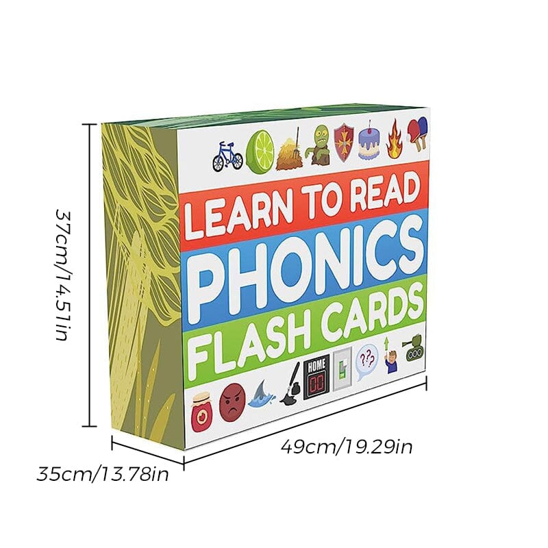 Phonics Flashcards - Learning to read in 20 steps - Digraphs CVC mixtures long vowel sounds