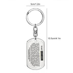 Personalized keychain