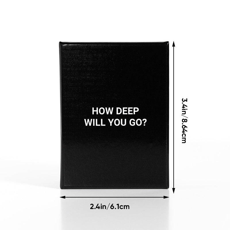 How deep will you go? Original conversation game