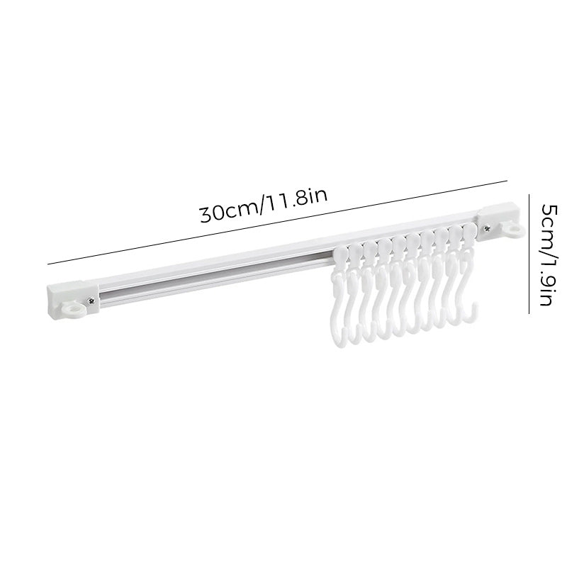 Multifunctional Sliding Track Hook