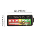 Mood Battery Brooch