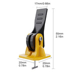 Quick leveling machine for tiles