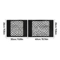 Plastic Bags Storage Net Bag (With Adhesive Tape)
