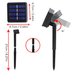 LED Solar String Lights Ground Stake Mushroom Lights