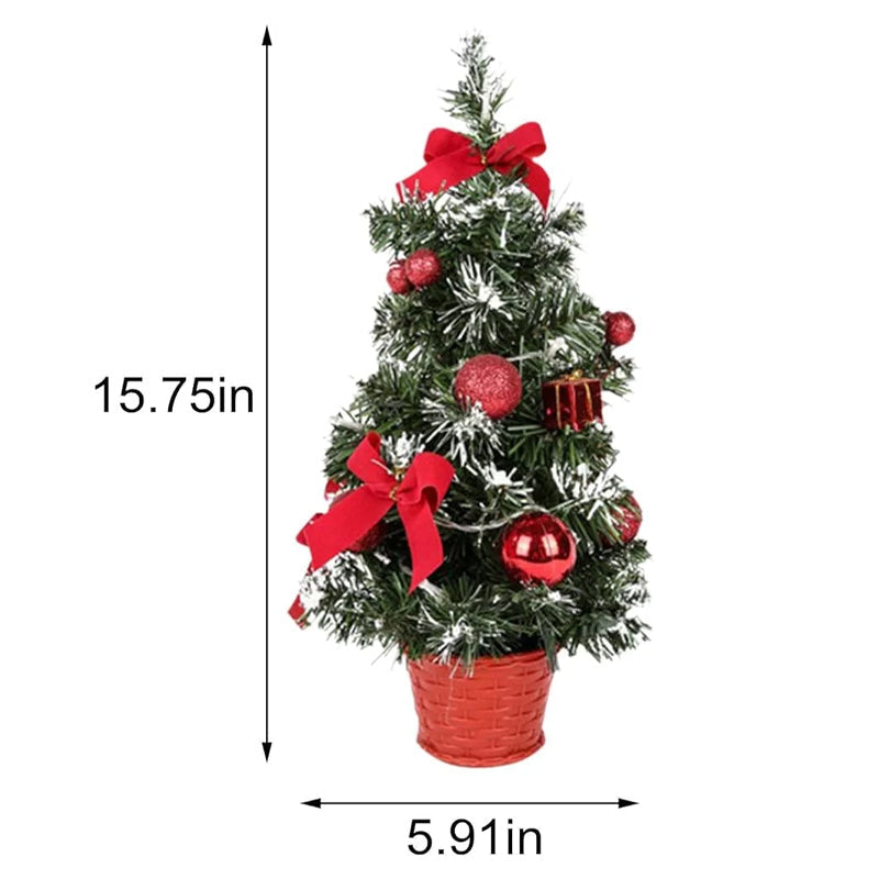 Mini Desktop Christmas Tree Decorations