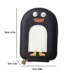 Cute Penguins PU Credit Card Coin Purse