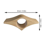 Book reading tool made of solid wood