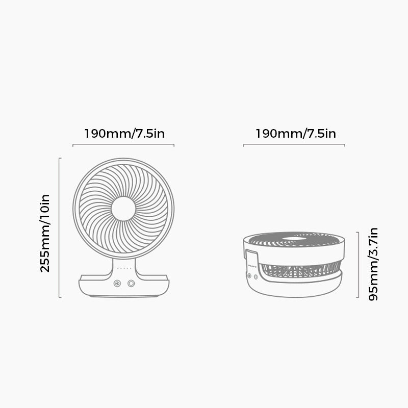 Folding Table Fan