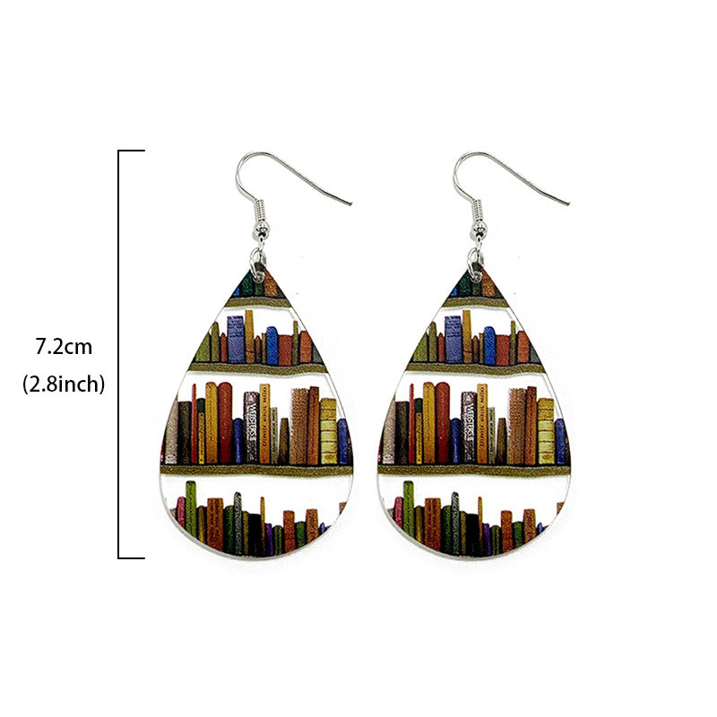 Beech Earrings / Earrings for Book Lovers