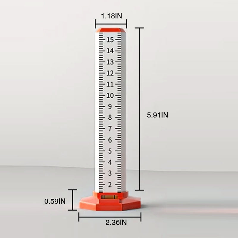 Tile height ruler