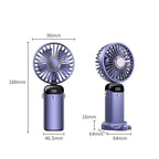 Portable electric cold compressor cooling fan