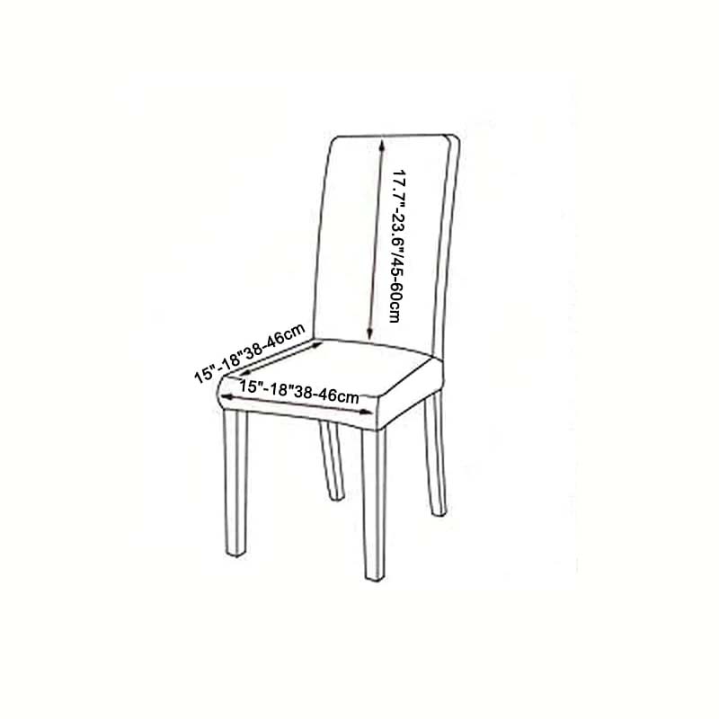 PU leather waterproof chair cover