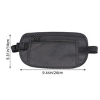 Sport Hip Bag Adjustable with Zipper Pockets