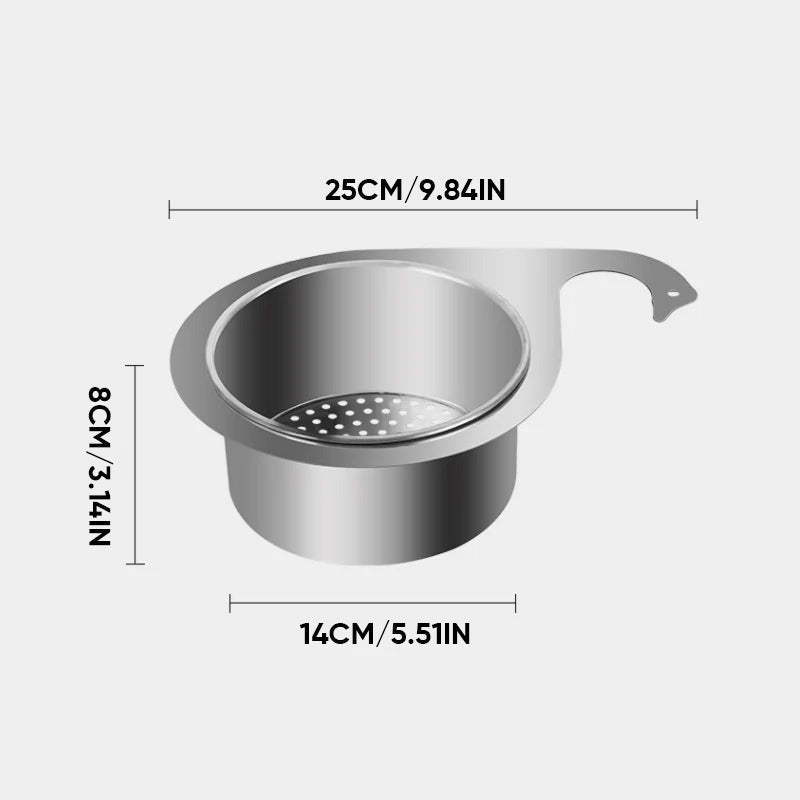 Stainless Steel Swan Sink Drain Basket
