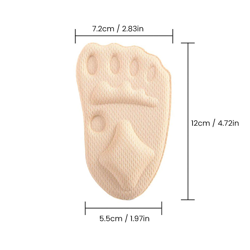 Front foot pads