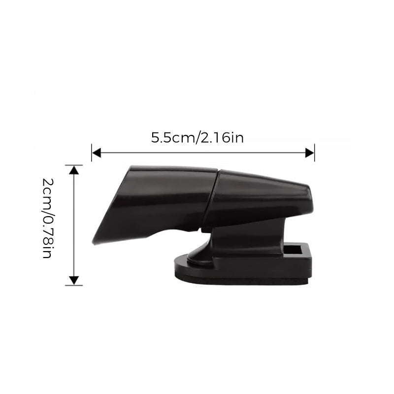 Ultrasonic deer warning signal whistle device for car