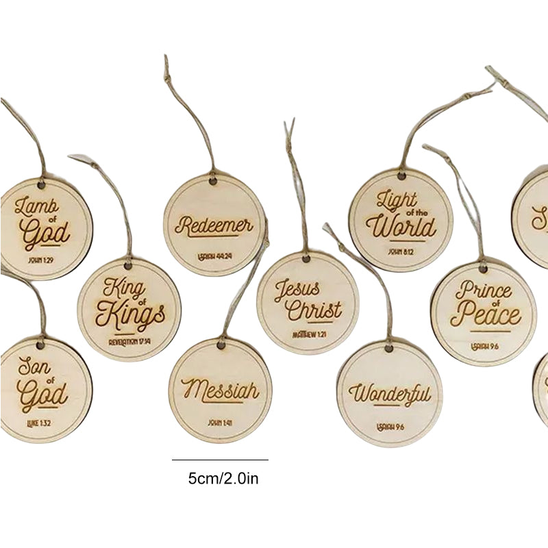 Names of Jesus Christ Ornaments