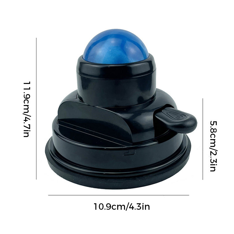 Mountable massage ball