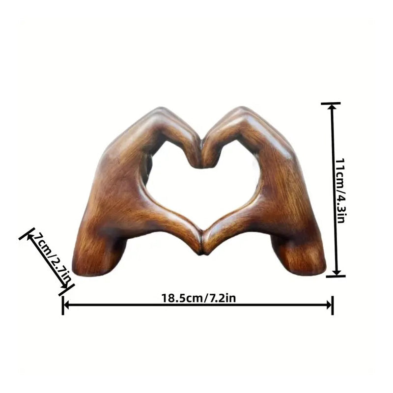 Statue of the Hands of the Heart