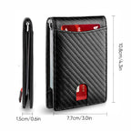 Genuine Leather Theft Protection Card Holder