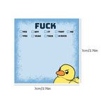 Funny Cheeky Duck Sticky Notes
