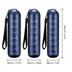 7-Day Portable Pill Organizer for Travel