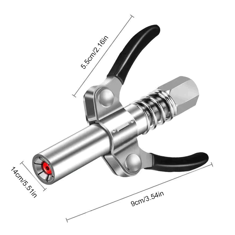 Strong lock on lubricating couplings