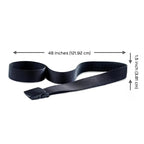 Anti-theft belt with hidden wallet