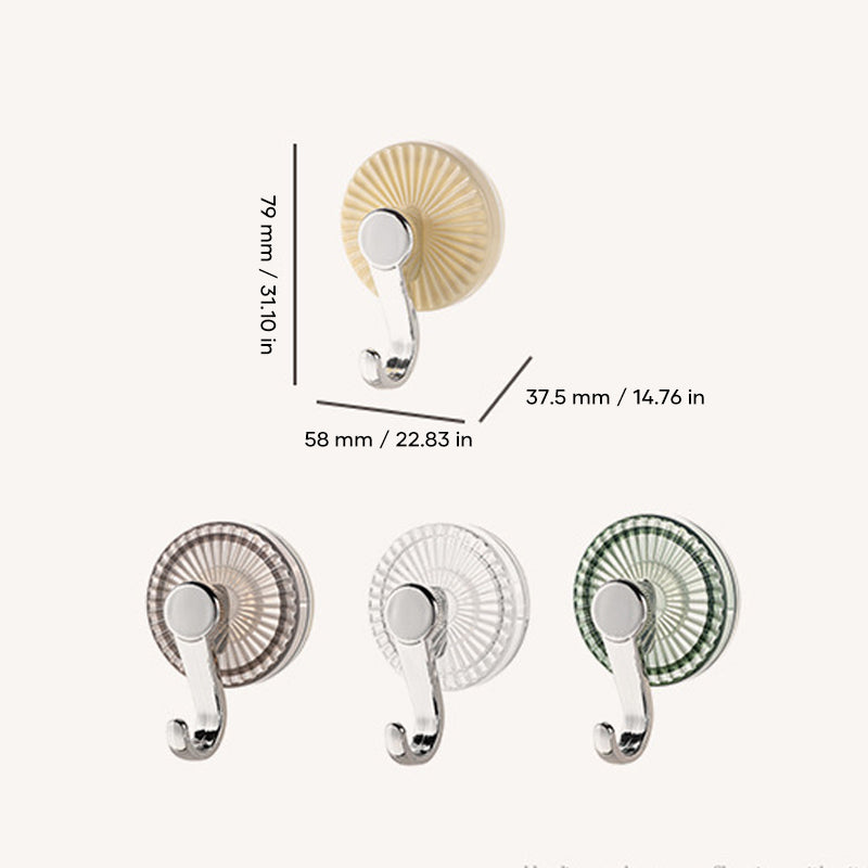 Strong suction cup hooks without drilling