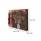 Our Adventure Book Photo Scrapbook
