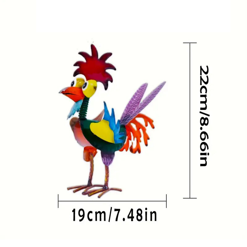 Funny Garden Chicken Statue
