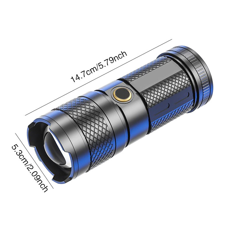 Portable Strong Light Outdoor Flashlight