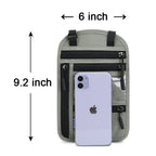 Travel Neck Pouch Neck Wallet with RFID Blocking Passport Holder