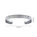 To My Daughter Proud of You Love Dad Bracelet