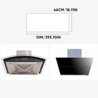 Cooker hood oil-absorbing filter cotton