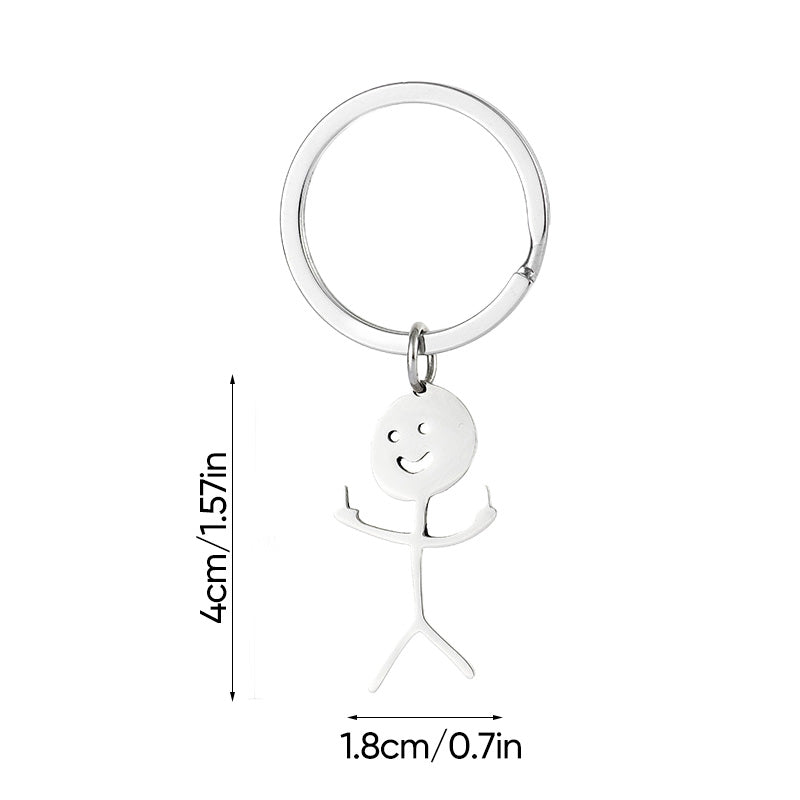 Funnier Doodle Keychain
