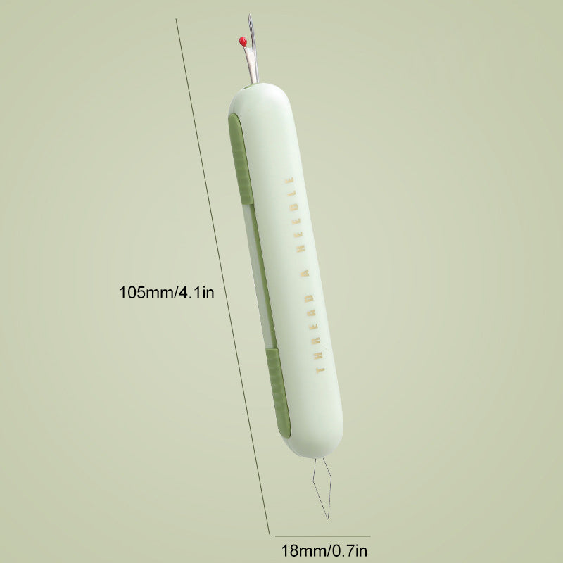 2 In 1 Needle Threading Device Seam Ripper