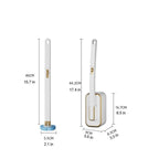 Wall-Mounted Toilet Brush Set