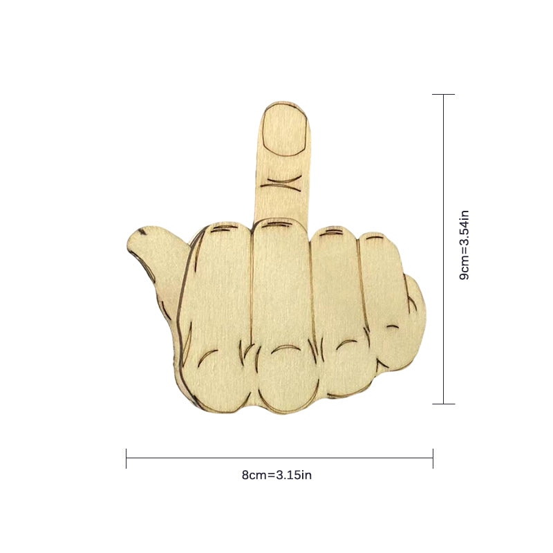 Middle Finger Pin Material Pack