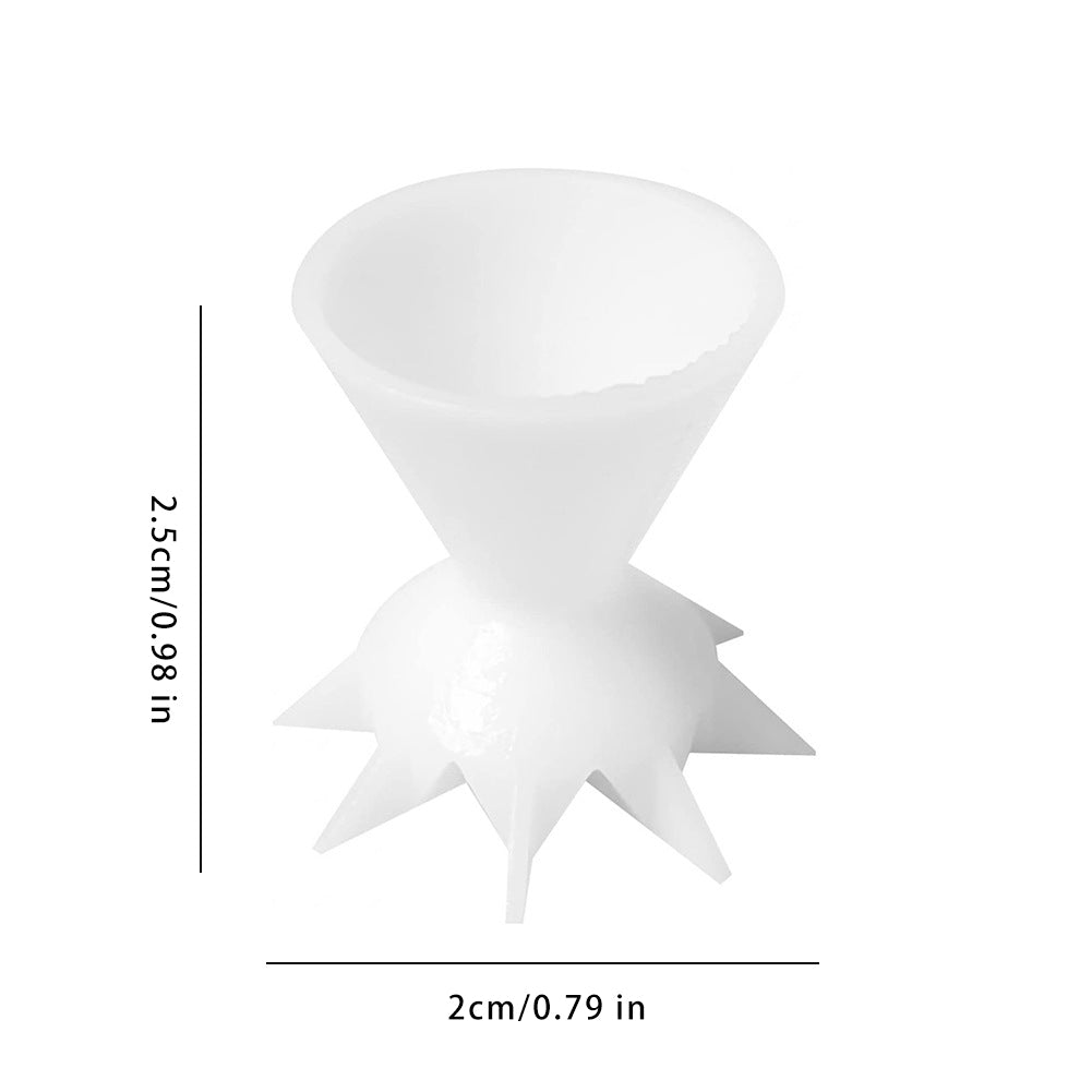 Pouring Colors Flower Split Art Cup