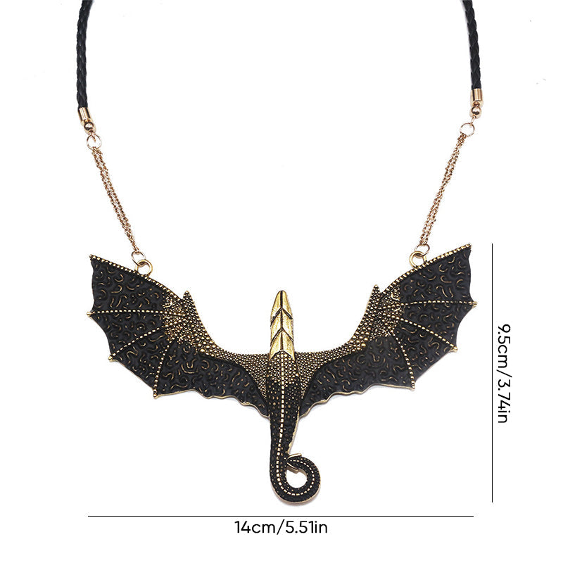 Flying Dragons Necklace
