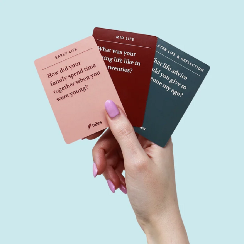Life Story Interview Cards Set