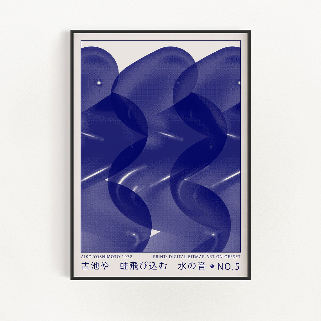 Digital Bitmap Art on Offset No. 5