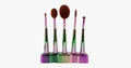 Galaxy Oval Brush Set with 5 Pieces with Soft Hair Bristles – Lightweight and Easy to Use
