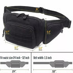 Tactical Waist Pack - Concealed Carry Fanny Pack Holster