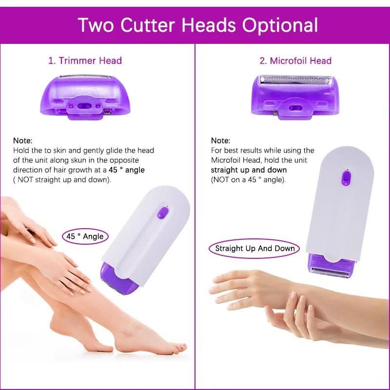 Painless ladies' razor for smooth & soft skin