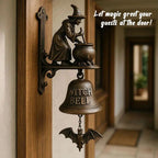 Antique Witch Doorbell Luna – Weatherproof Decorative Doorbell for Indoor and Outdoor