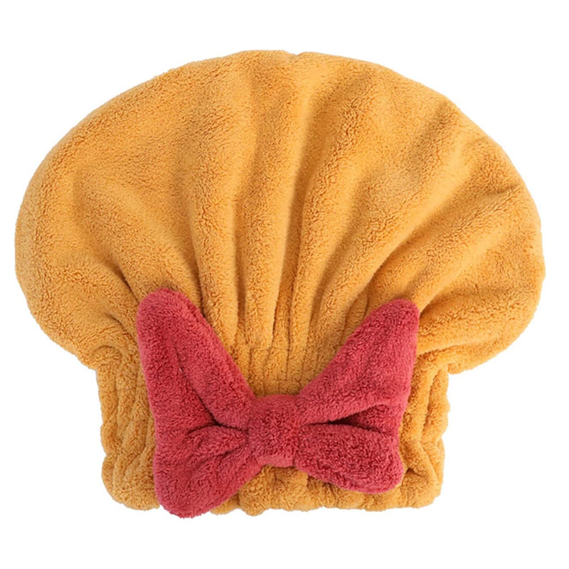 Super absorbent hair towel wrap